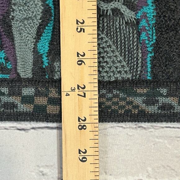 Vintage 80/90s Coogi 3D Knit Sweater Men's Rare Biggie Cosby Australia Sz L NWT - Picture 11 of 13